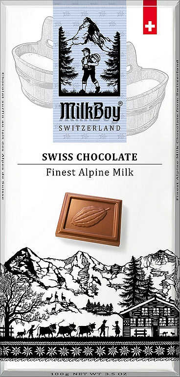 MILKBOY SWISS White chocolate Finest Alpine Milk 100g