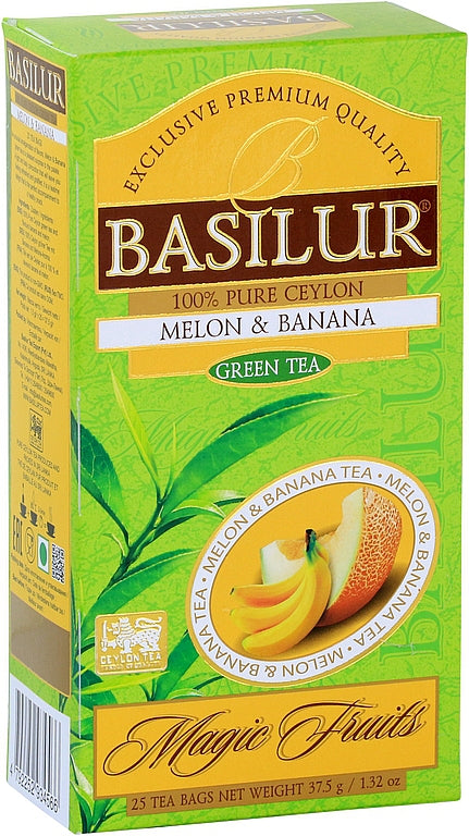 BASILUR Magic Fruits Melon & Banana 25x1.5g