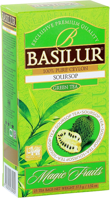 BASILUR Magic Fruits Green Soursop 25x1.5g