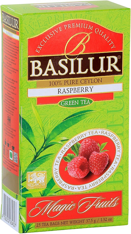 BASILUR Magic Fruits Green Tea Raspberry 25x1.5g