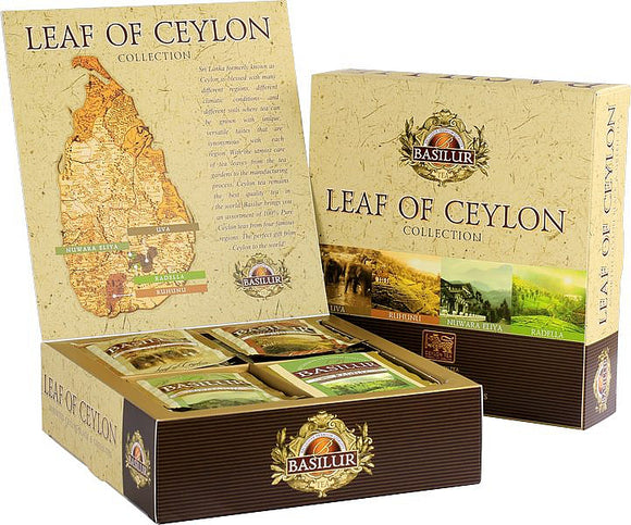 BASILUR Leaf of Ceylon Assorted 40 teabags