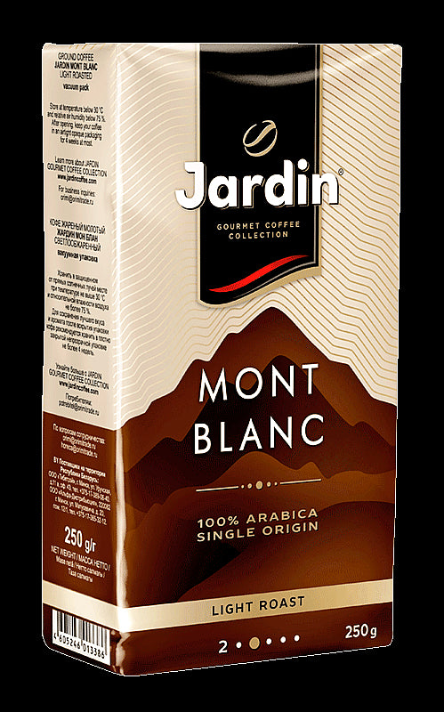 JARDIN Arabica Mont Blanc roasted ground coffee 250g