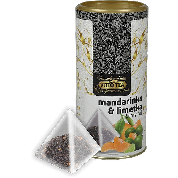 VITTO Black Tea Tangerine lime 15 tea pyramids