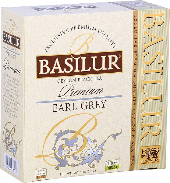 BASILUR Premium Ceylon Earl Gray 100x2g