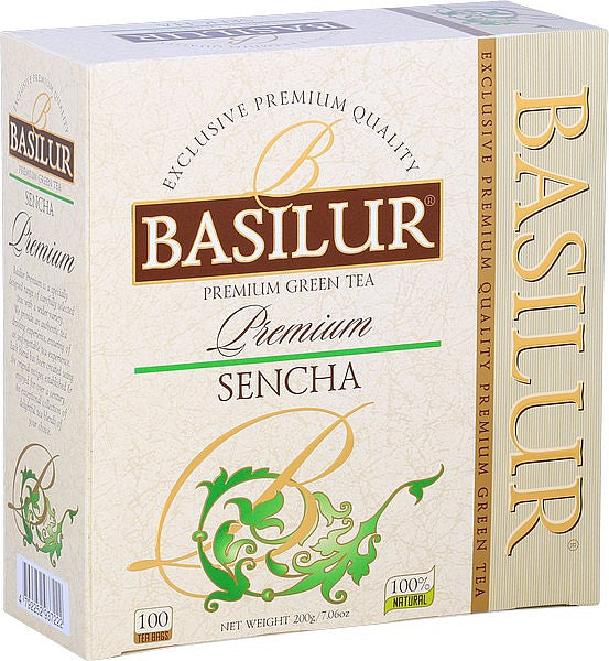 BASILUR Premium Ceylon Sencha 100x2g