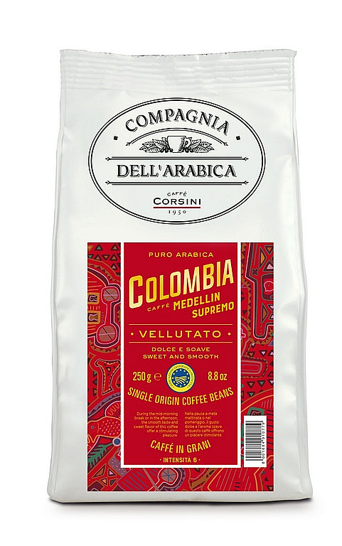 CORSINI Colombia Medellin roasted coffee beans 250g