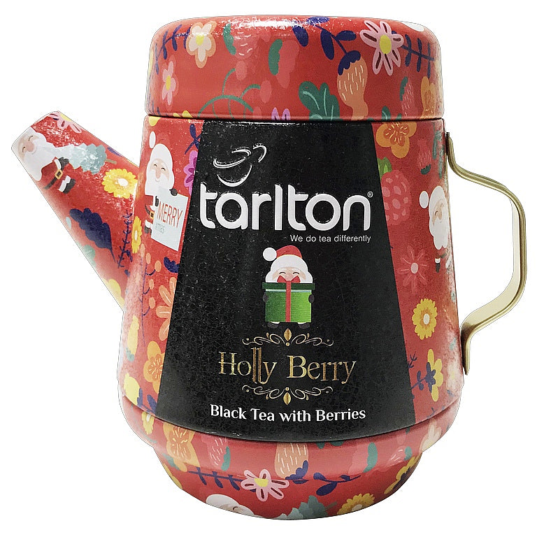 TARLTON Tea Pot Holly Berry Black Tea 100g