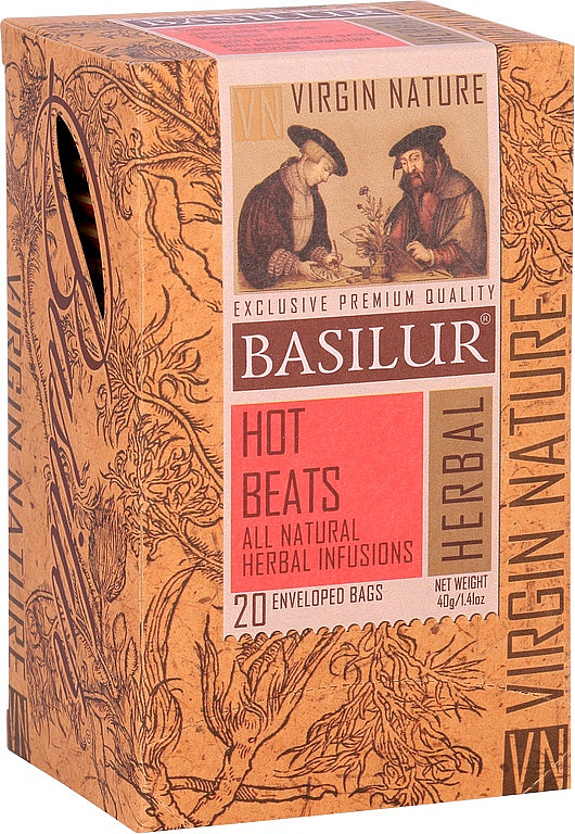 BASILUR Virgin Nature Hot Beats 20x2g