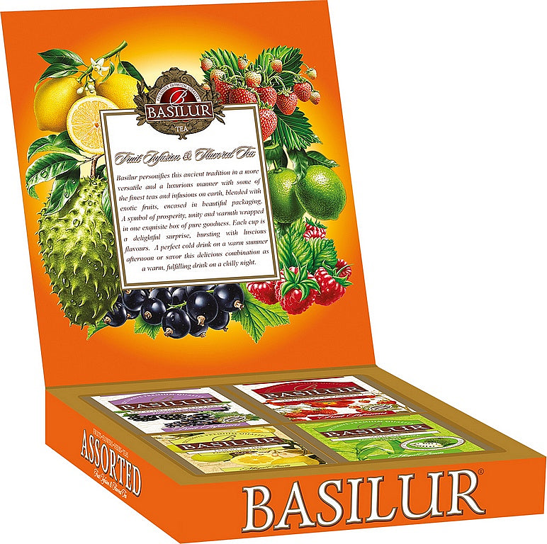 BASILUR Assorted Fruit & Flavored Tea 20 teabags