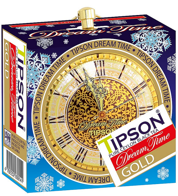 TIPSON Dream Time Christmas Blue Gold tin 30g