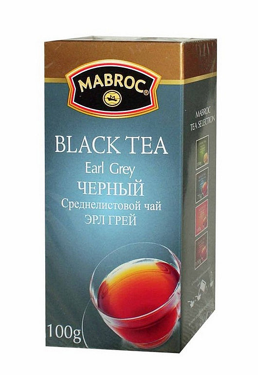 MABROC Black Tea Earl Grey 100g