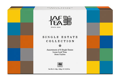 JAFTEA Box Single Estate Collection 6x30g