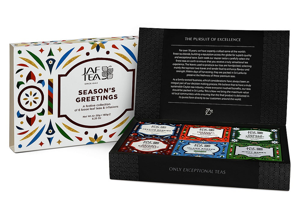 JAFTEA Box Seasons Greeting's Collection 6x30g