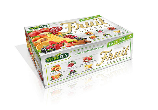 VITTO Tea Fruit Pleasure PREMIUM BOX 60 teabags