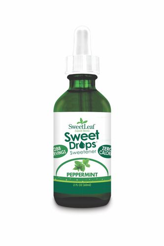 SweetLeaf Peppermint Drops Stevia 60 ml