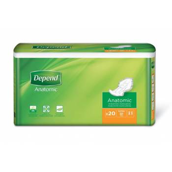 Depend Anatomic Extra diapers 20 pcs - mydrxm.com