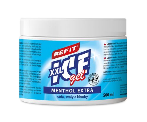 Refit ice Massage gel with menthol 500 ml