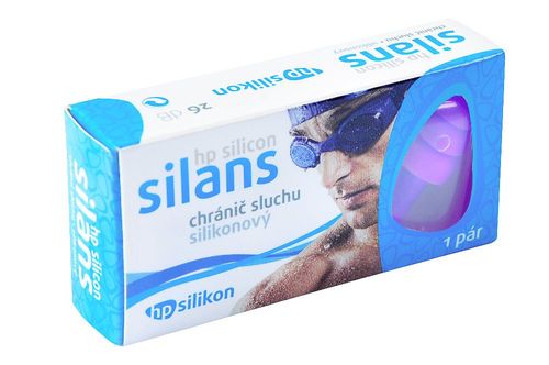 Silans AQUA hp silicon water sports ear muffs 1 pair