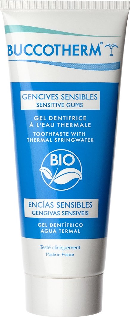 BUCCOTHERM ORGANIC SENSITIVE GUMS Toothpaste gel 75 ml