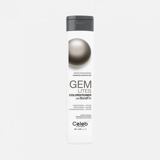 Celeb Luxury Gem Lites Colorditioner Brown Tahitian Pearl 244 ml
