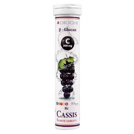 Diochi Vitamin Cassis 20 effervescent tablets