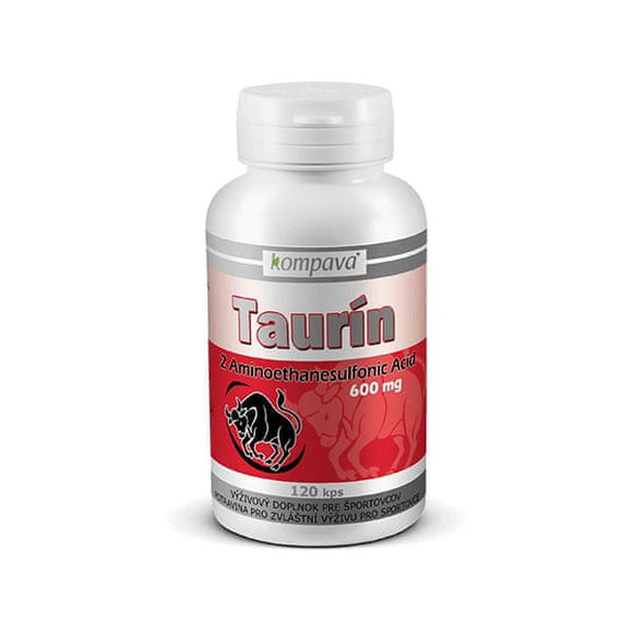 Kompava Taurine 600 mg / 120 capsules