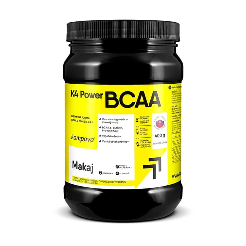 Kompava K4 Power BCAA 4: 1: 1 instant raspberry-lime 400 g / 36 doses