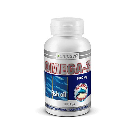 Kompava Omega 3, 1000 mg / 100 capsules