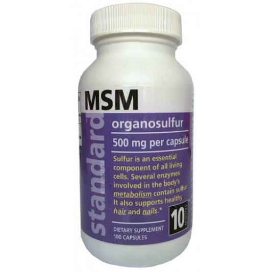 MSM - organosulfur, 500 mg, 60 capsules