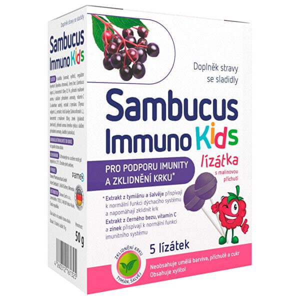 Sambucus Immuno Kids lollipops 5 pcs