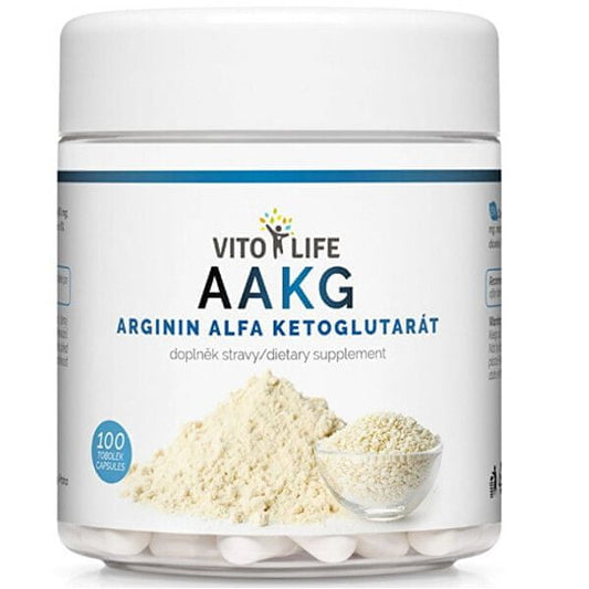 Vito life AAKG (Arginine alpha-ketoglutarate) 100 capsules