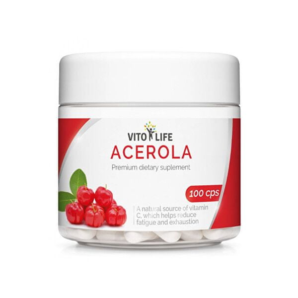 Vito life Acerola 500 mg, 100 capsules