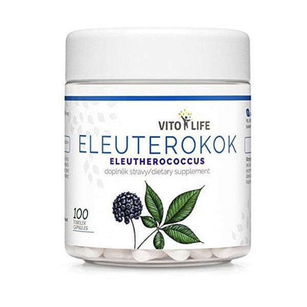 Vito life Eleutherococcus, 100 capsules