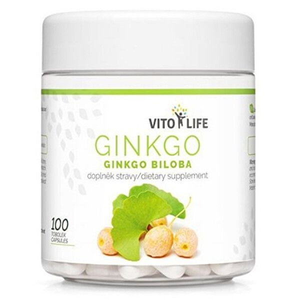 Vito life Ginkgo biloba, 100 capsules