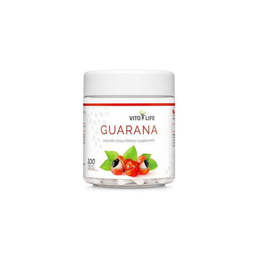 Vito life Guarana 400 mg (12% caffeine), 100 capsules