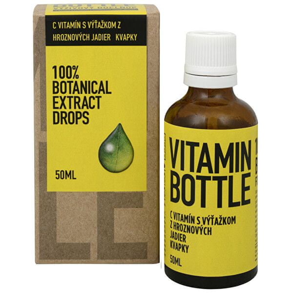 Vitamin-Bottle Vitamin C with grape seed extract 50 ml