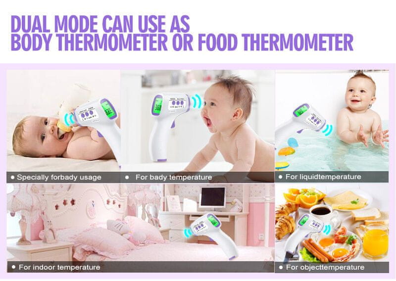 HeTaiDa Non-contact infrared thermometer HTD8813