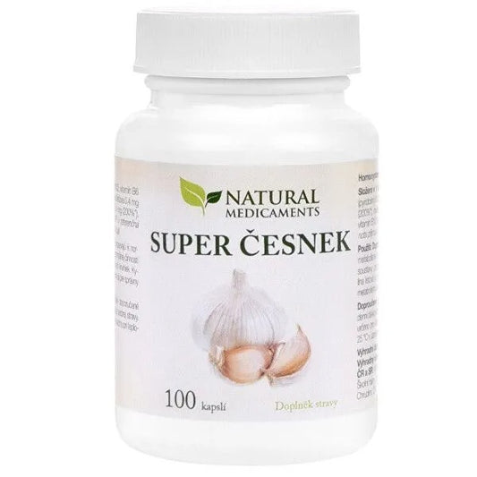 Natural Medicaments Super Garlic 100 capsules