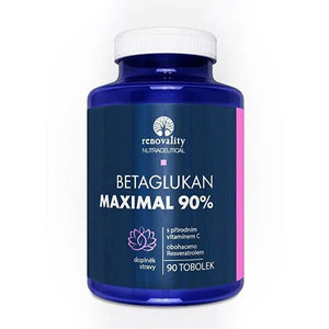 Renovality Betaglukan 90% MAXIMAL with Vitamin C 90 capsules