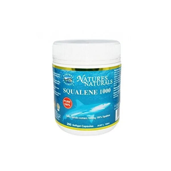 Natures Naturals Squalene 1000 - 200 soft gels