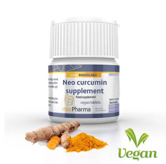 mcePharma Neo curcumin and vitamin D, 60 tablets