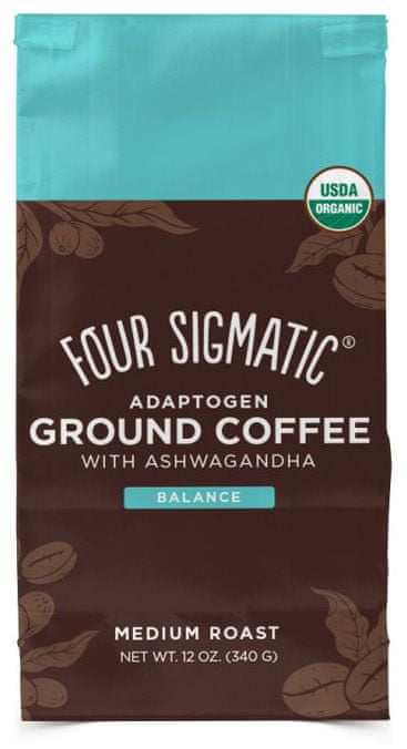 Four Sigmatic Ashwagandha & Chaga Adaptogen Ground Coffee Mix 340 g