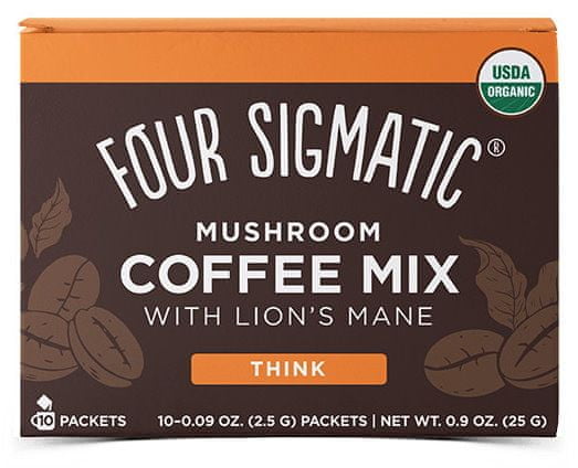 Four Sigmatic Lions Mane Mushroom Coffee Mix 10 × 2.5 g