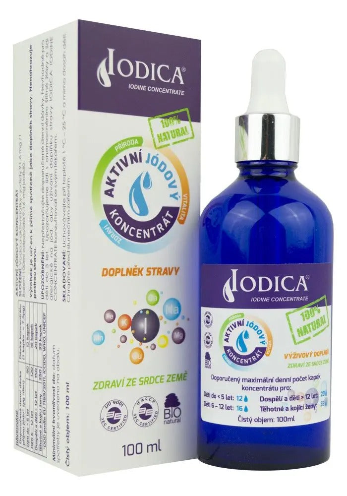 IODICA Active Iodine Concentrate, 100 ml