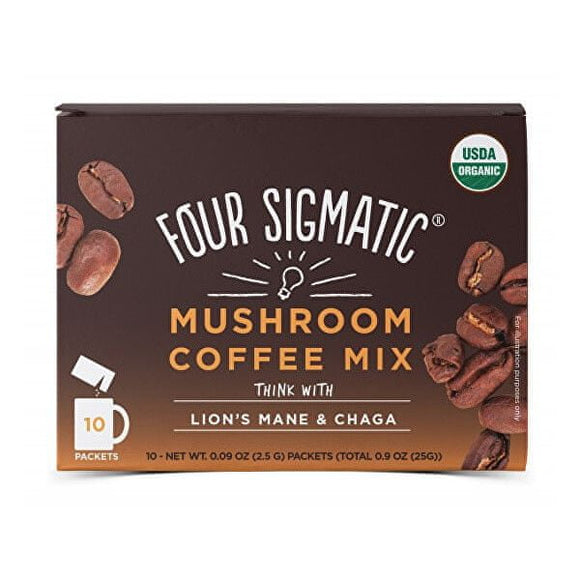 Four Sigmatic Coffee + Lion`s Mane & Chaga mushroom mix 10 packets