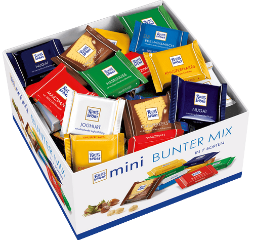 Ritter Sport mini bunter mix 84 x 16,7g