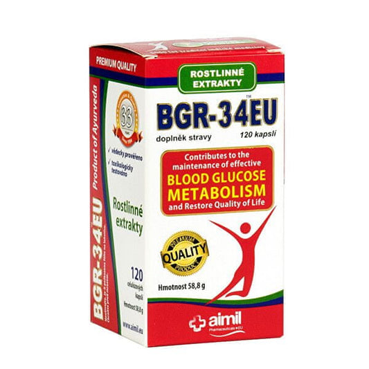 Aimil Pharmaceutical BGR-34EU 120 capsules