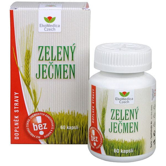 EkoMedica Czech Green barley 60 capsules