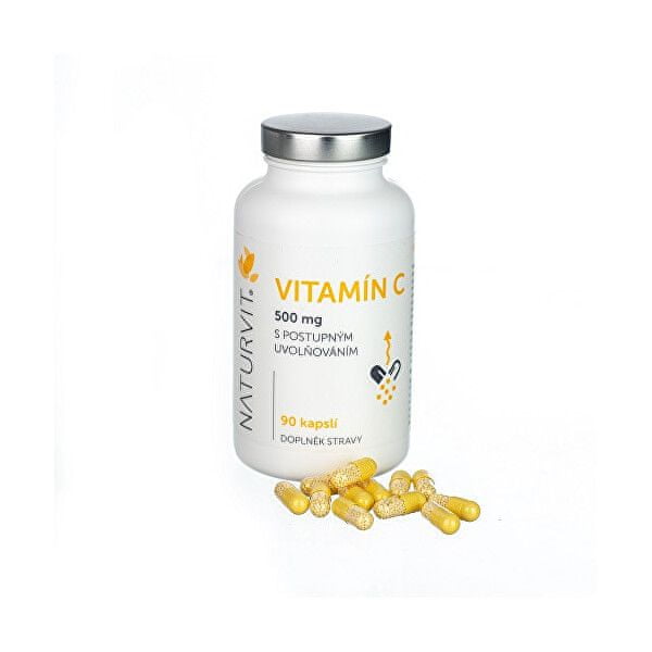 Global Nutrition Vitamin C 500 mg with gradual release 90 capsules