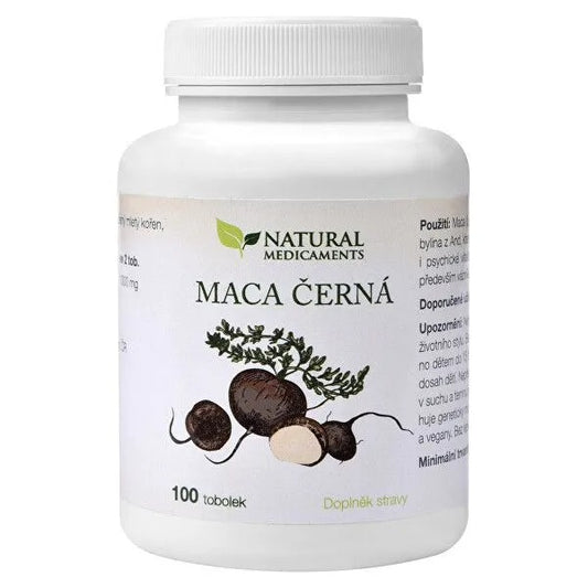 Natural Medicaments Maca black 100 tablets